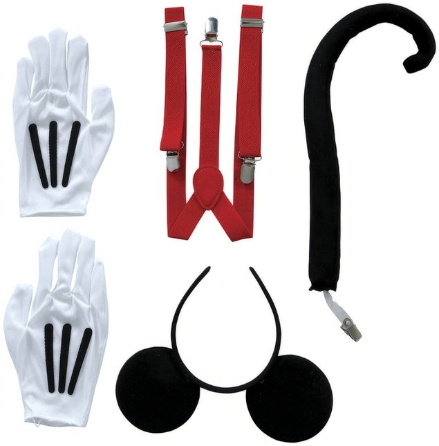 Mickey Mouse Verkleedset Heren 4 delig van Fiestas Guirca koop je bij Partywinkel