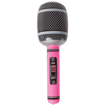 Microfoon Opblaasbaar 50cm van Fiestas Guirca koop je bij Partywinkel