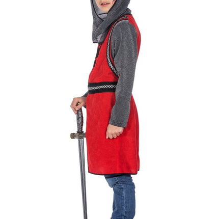 Ridder Kostuum Grijs Rood Jongen 2 delig van Wilbers & Wilbers koop je bij Partywinkel