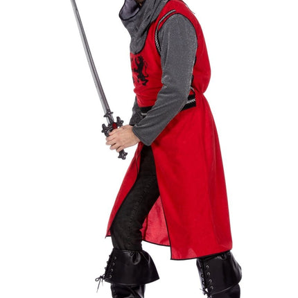 Ridder Kostuum Grijs Rood Heren 2 delig van Wilbers & Wilbers koop je bij Partywinkel