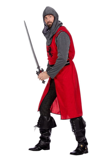 Ridder Kostuum Grijs Rood Heren 2 delig van Wilbers & Wilbers koop je bij Partywinkel