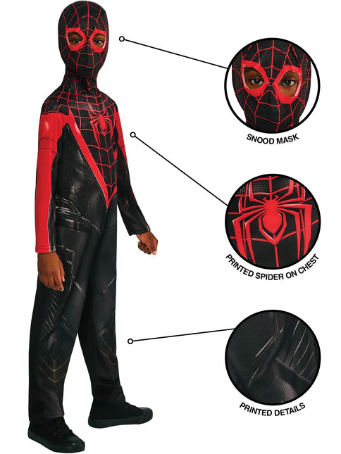 Miles Morales Gamerverse Kostuum Kind