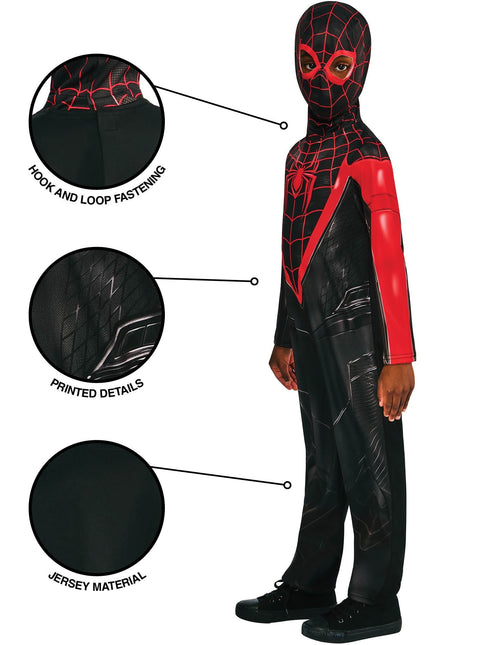 Miles Morales Gamerverse Kostuum Kind