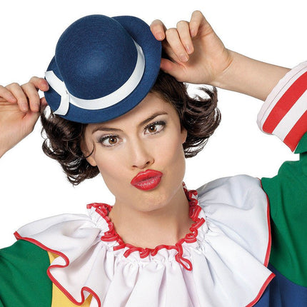 Blauwe Bolhoed Mini van Wilbers & Wilbers koop je bij Partywinkel