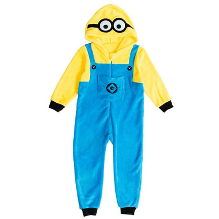 Minion Onesie Blauw Geel Kind van Riethmueller koop je bij Partywinkel