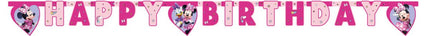 Minnie Junior Happy Birthday Letterslinger van Procos koop je bij Partywinkel