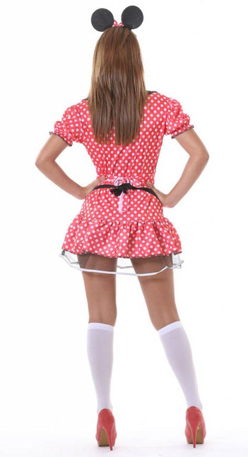 Minnie Mouse Kostuum Wit Rood Dames van Fiestas Guirca koop je bij Partywinkel