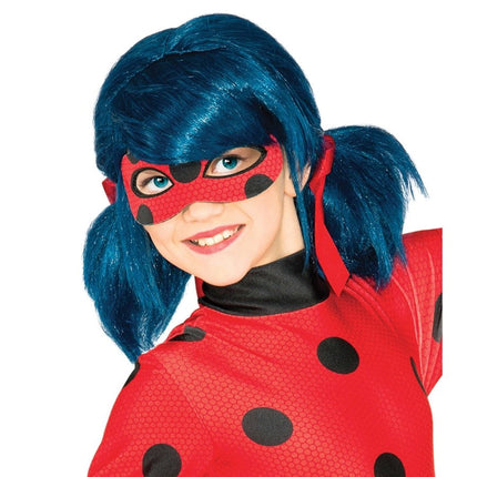 Miraculous Pruik Kind van Rubies koop je bij Partywinkel