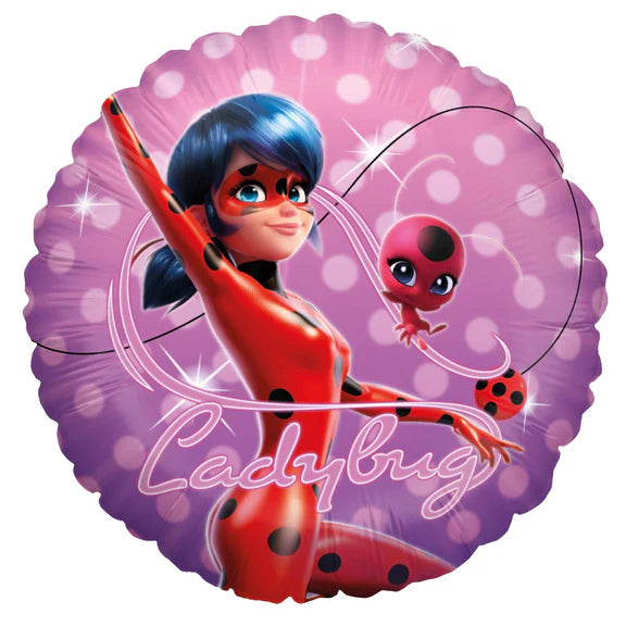 Miraculous Helium Ballon Ladybug Leeg 45cm