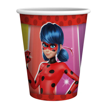 Miraculous Bekers 250ml 10st