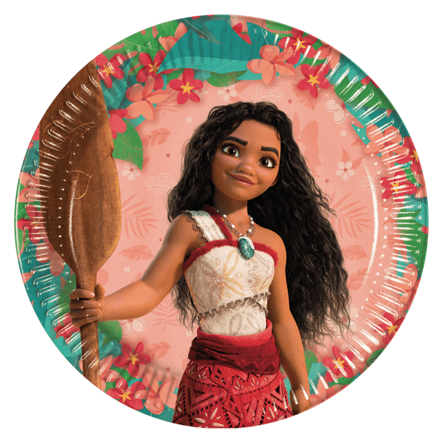 Moana Borden 23cm 8st van Procos koop je bij Partywinkel