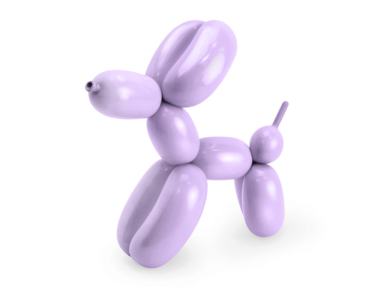 Modeleer Ballonnen Pastel 30st van Partydeco koop je bij Partywinkel