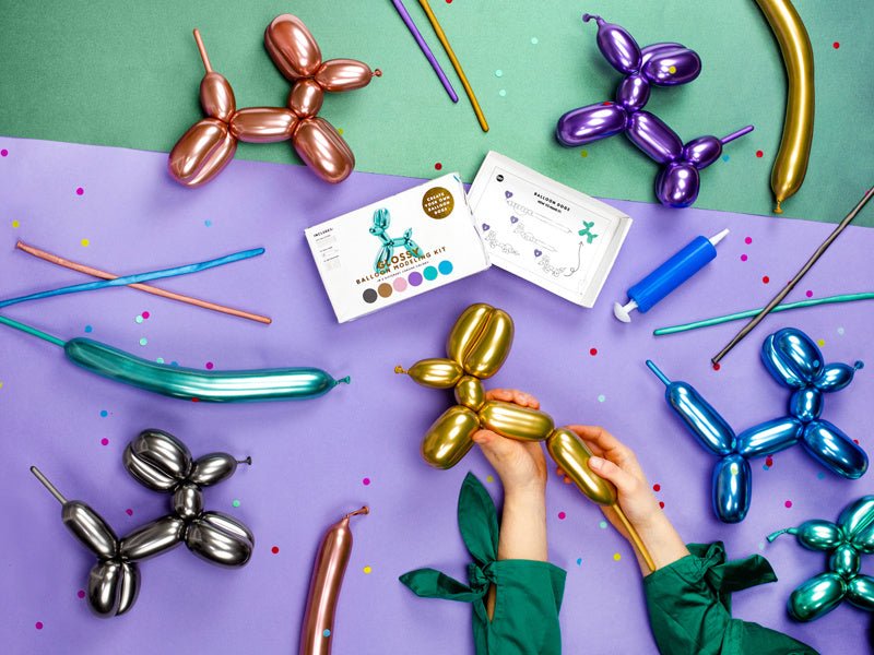 Modeleer Ballonnnen Glansend 30st van Partydeco koop je bij Partywinkel