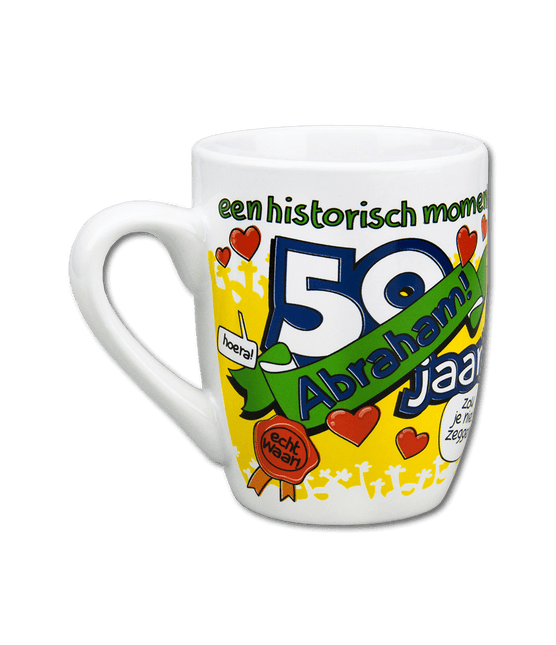 Mok Abraham 12cm van Paper Dreams koop je bij Partywinkel