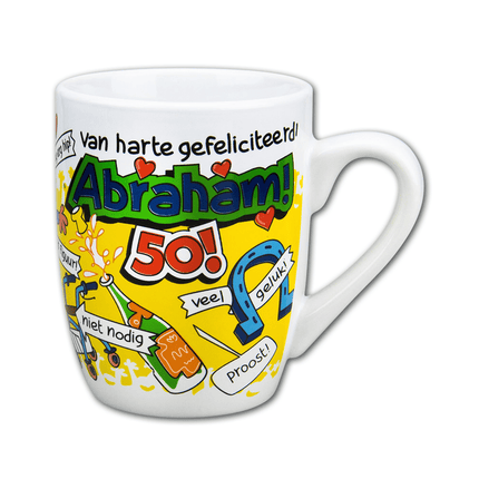 Mok Abraham 12cm van Paper Dreams koop je bij Partywinkel