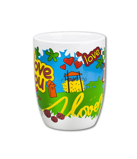 Mok I Love You 12cm van Paper Dreams koop je bij Partywinkel