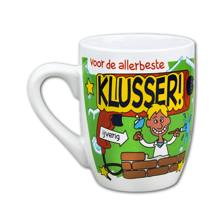 Mok Klusser 12cm van Paper Dreams koop je bij Partywinkel