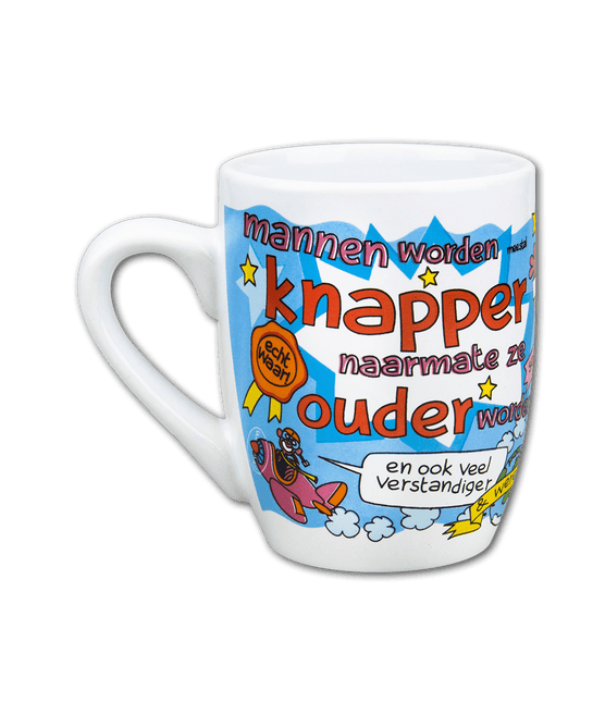 Mok Man 12cm van Paper Dreams koop je bij Partywinkel