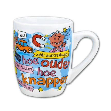 Mok Man 12cm van Paper Dreams koop je bij Partywinkel