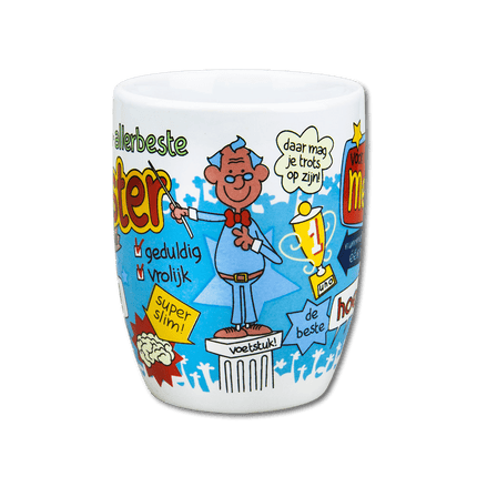 Mok Meester 12cm van Paper Dreams koop je bij Partywinkel