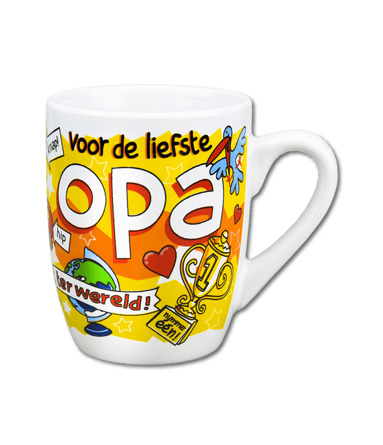 Mok Opa 12cm van Paper Dreams koop je bij Partywinkel