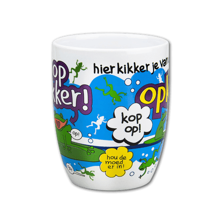 Mok Opkikker 12cm van Paper Dreams koop je bij Partywinkel