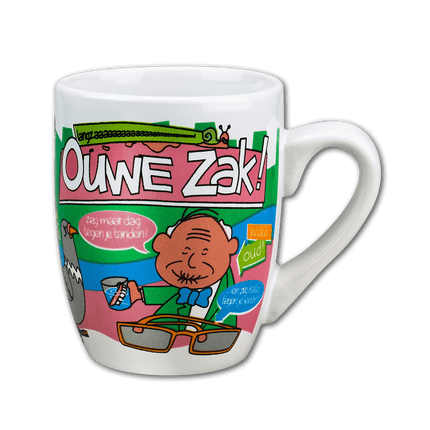 Mok Ouwe Zak 12cm van Paper Dreams koop je bij Partywinkel