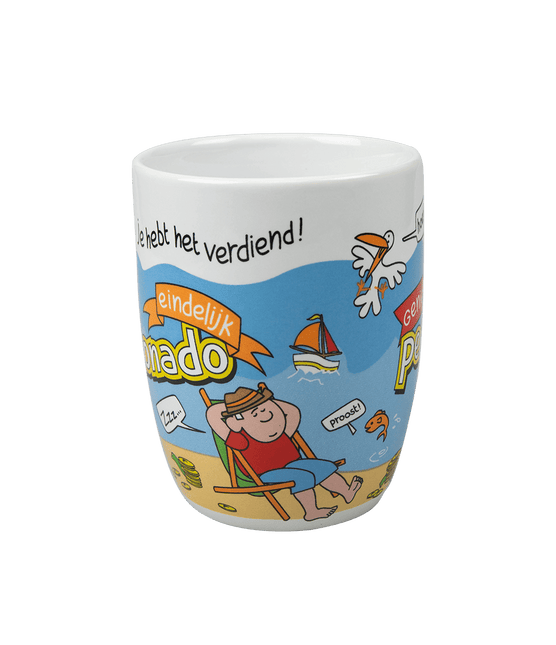 Mok Pensionado van Paper Dreams koop je bij Partywinkel