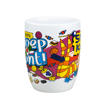Mok Snoepkont 12cm van Paper Dreams koop je bij Partywinkel