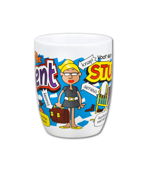 Mok Student 12cm van Paper Dreams koop je bij Partywinkel