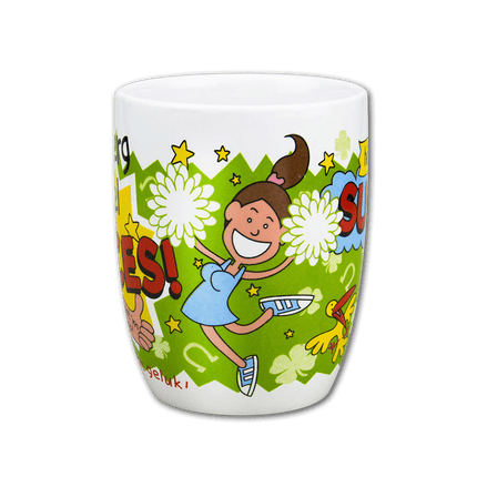 Mok Succes 12cm van Paper Dreams koop je bij Partywinkel