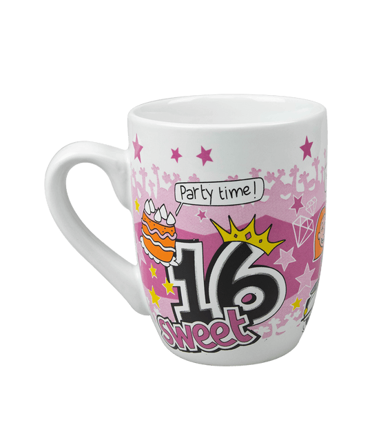 Mok Sweet 16 van Paper Dreams koop je bij Partywinkel