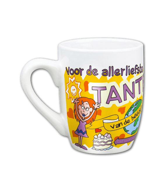 Mok Tante 12cm van Paper Dreams koop je bij Partywinkel