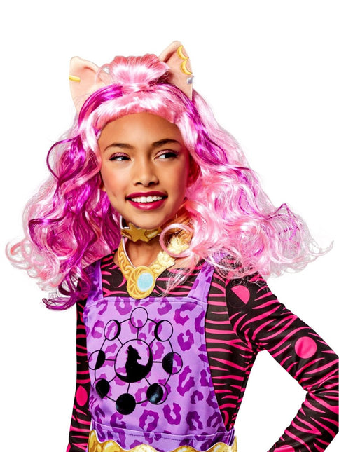 Monster High Pruik Clawdeen van Rubies koop je bij Partywinkel