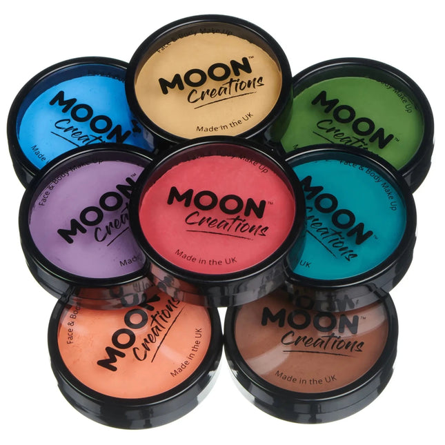 Moon Creations Pro Face Paint Cake Pots Magenta 36g van Moon Creations koop je bij Partywinkel