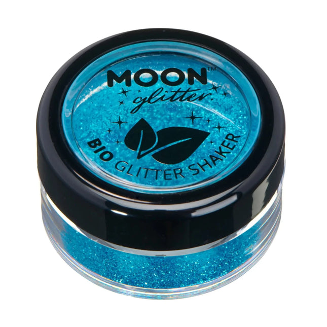 Moon Glitter Bio Glitter Shakers Blue 5g van Moon Creations koop je bij Partywinkel
