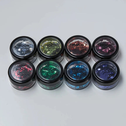 Moon Glitter Classic Chunky Glitter Gold 3g van Moon Creations koop je bij Partywinkel