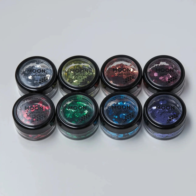 Moon Glitter Classic Chunky Glitter Silver 3g van Moon Creations koop je bij Partywinkel