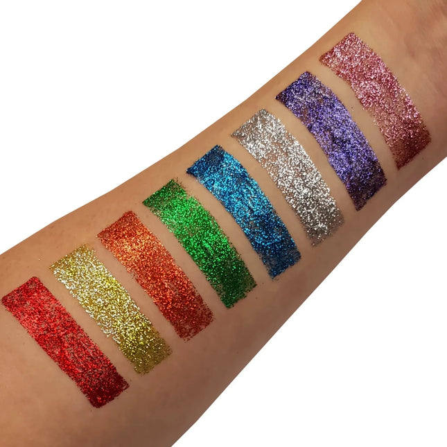 Moon Glitter Classic Fine Glitter Gel Copper Bronze 12ml van Moon Creations koop je bij Partywinkel