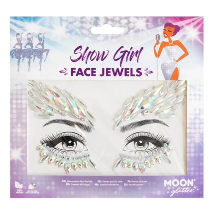 Moon Glitter Face Jewels Show Girl van Moon Creations koop je bij Partywinkel