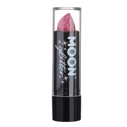 Moon Glitter Holographic Glitter Lipstick Pink 4.2g van Moon Creations koop je bij Partywinkel