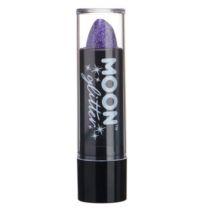 Moon Glitter Holographic Glitter Lipstick Purple 4.2g van Moon Creations koop je bij Partywinkel