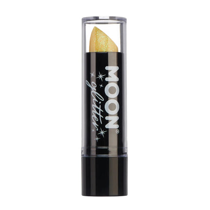 Moon Glitter Iridescent Glitter Lipstick Yellow 4.2g van Moon Creations koop je bij Partywinkel
