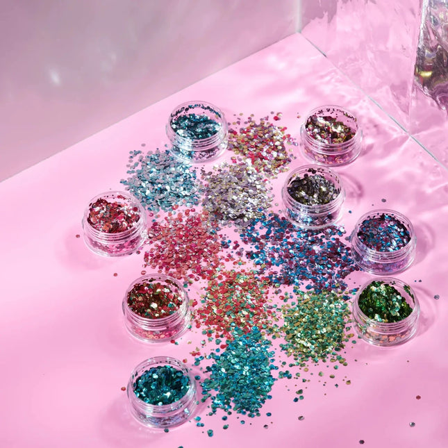 Moon Glitter Mystic Bio Chunky Glitter Shamrock 3g van Moon Creations koop je bij Partywinkel