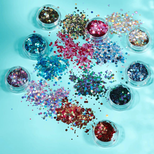 Moon Glitter Mystic Chunky Glitter Atlantis 3g van Moon Creations koop je bij Partywinkel