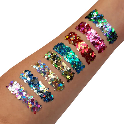 Moon Glitter Mystic Chunky Glitter Gel Fairytale 12ml van Moon Creations koop je bij Partywinkel