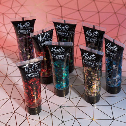 Moon Glitter Mystic Chunky Glitter Gel Luxe 12ml van Moon Creations koop je bij Partywinkel