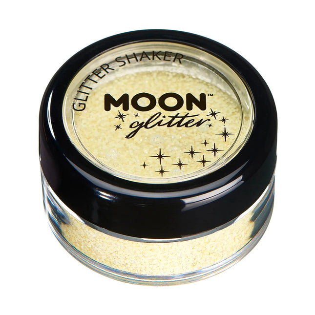 Moon Glitter Pastel Glitter Shakers Lemon 5g van Moon Creations koop je bij Partywinkel