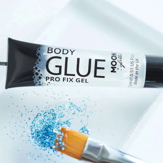 Moon Glitter Pro Fix Gel / Body Glue Pro Fix Gel / Body Glue 15ml van Moon Creations koop je bij Partywinkel