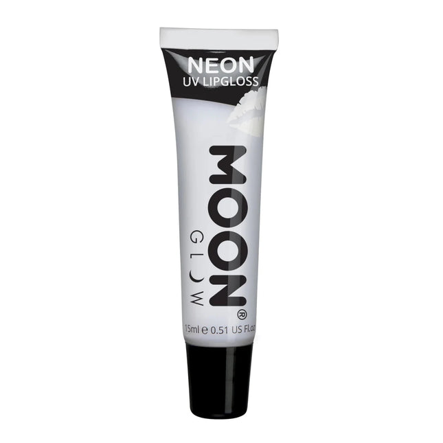 Moon Glow Neon UV Lipgloss White Vanilla 15ml van Moon Creations koop je bij Partywinkel